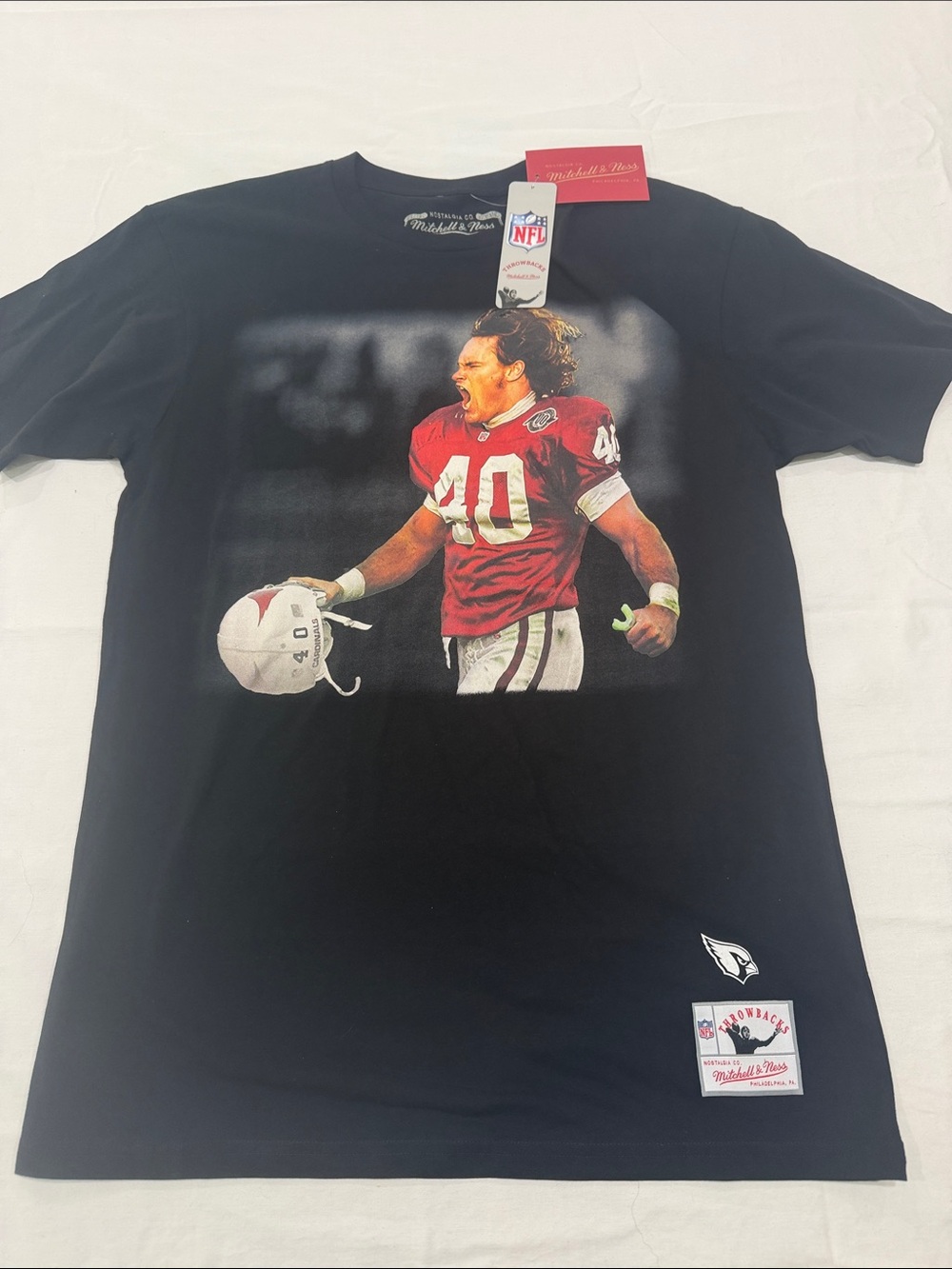 Pat Tillman Mitchell & Ness Throwback Tee- Brand NWT - MSRP $45